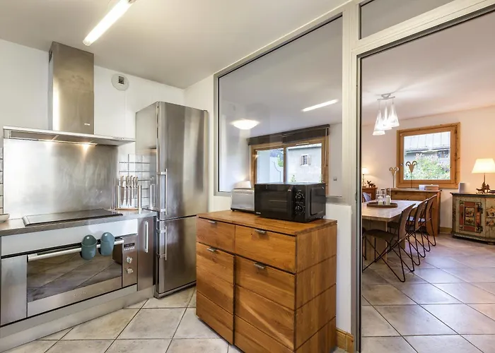 アパート Vallet - Spacieux Lumineux 100m2 Centre Vue Parking シャモニー